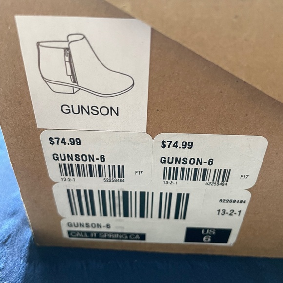 Ladies Boots- Call It Spring (Gunson) 6 - Picture 6 of 6